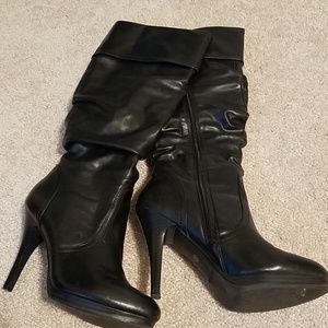 Worthington Knee High Black Boots